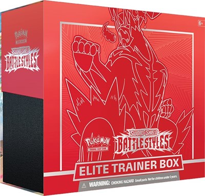 Battle Styles Elite Trainer Box [Single Strike Urshifu] (Red) (ETB)