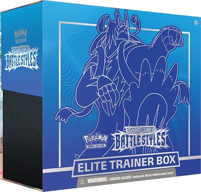 Battle Styles Elite Trainer Box [Rapid Strike Urshifu] (Blue) (ETB)