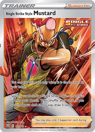Single Strike Style Mustard (Full Art) (FA)