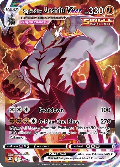 Single Strike Urshifu VMAX (Alternate Art Secret) (AA)