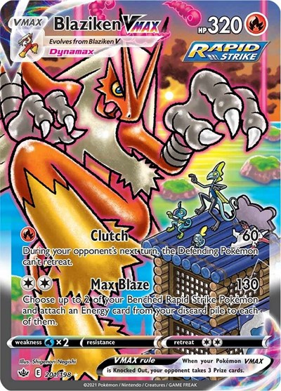 Blaziken VMAX (Alternate Art Secret) (AA)