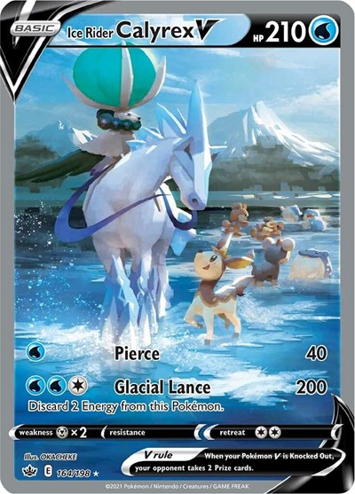 Ice Rider Calyrex V (Alternate Full Art) (FA)
