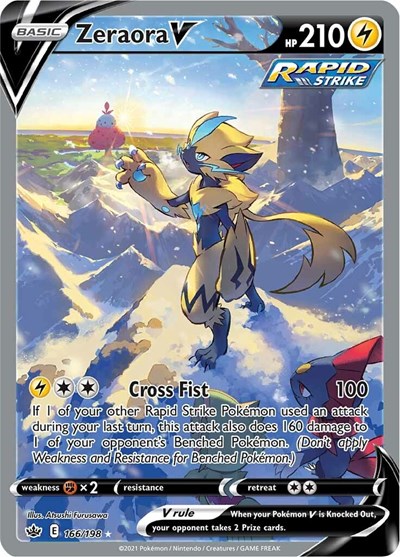 Zeraora V (Alternate Full Art) (FA)