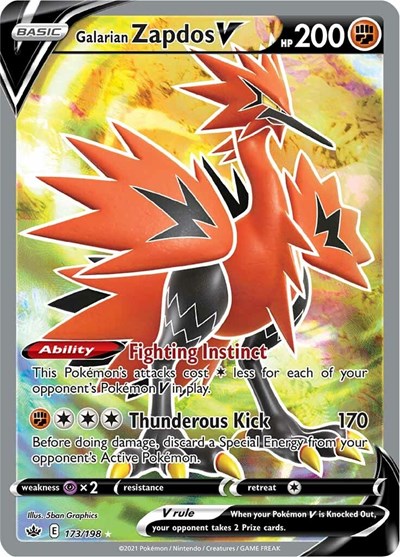 Galarian Zapdos V (Full Art) (FA)
