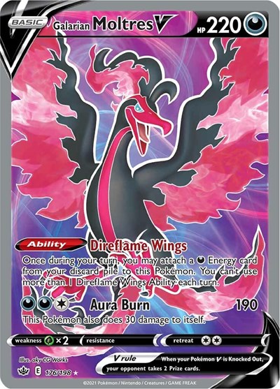 Galarian Moltres V (Full Art) (FA)