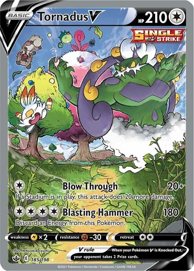 Tornadus V (Alternate Full Art) (FA)