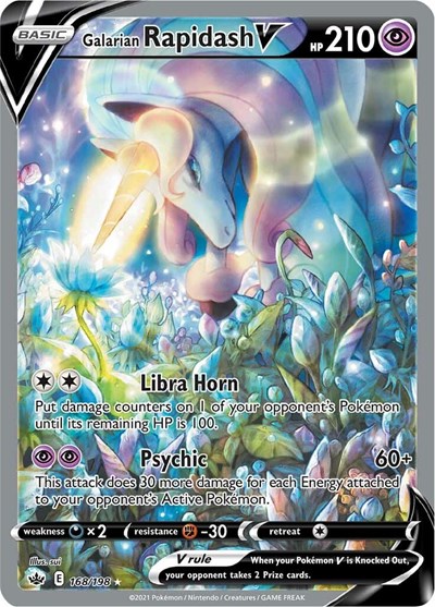 Galarian Rapidash V (Alternate Full Art) (FA)