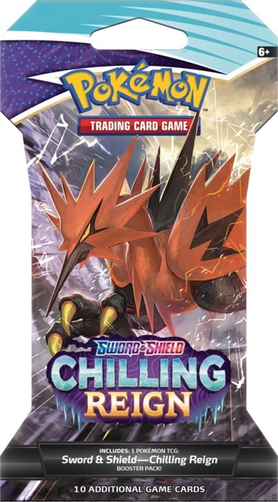 Chilling Reign Sleeved Booster Pack (SBP)