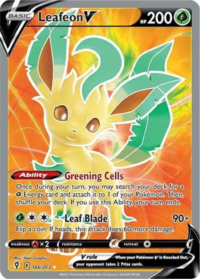 Leafeon V (Full Art) (FA)