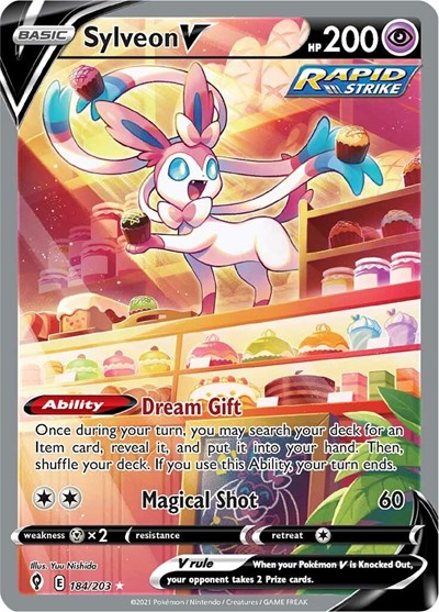 Sylveon V (Alternate Full Art) (FA)