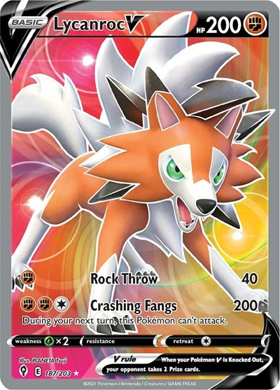 Lycanroc V (Full Art) (FA)
