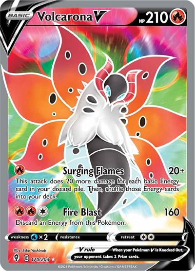 Volcarona V (Full Art) (FA)