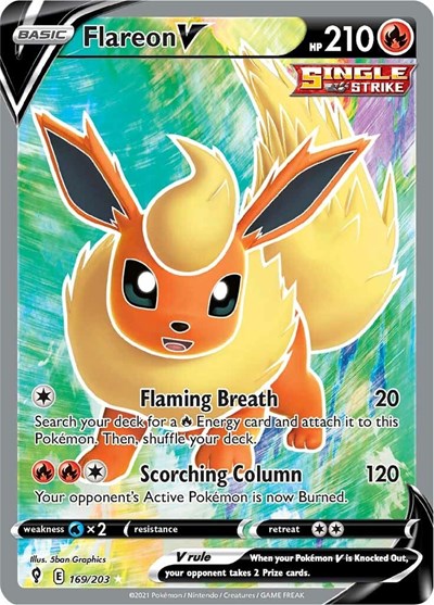 Flareon V (Full Art) (FA)
