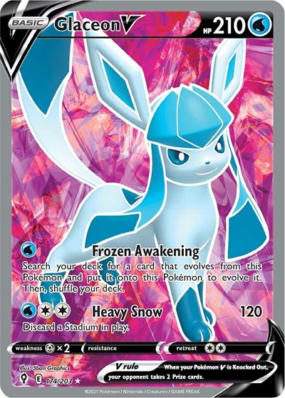 Glaceon V (Full Art) (FA)