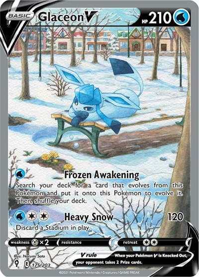 Glaceon V (Alternate Full Art) (FA)