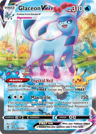 Glaceon VMAX (Alternate Art Secret) (AA)