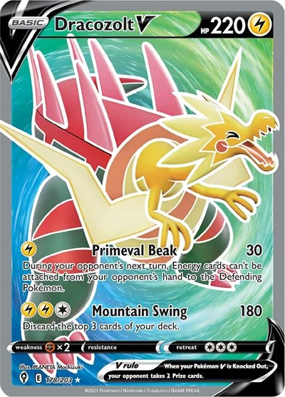 Dracozolt V (Full Art) (FA)