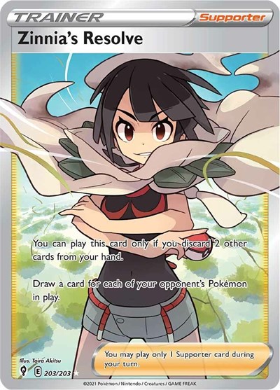 Zinnia's Resolve (Full Art) (FA)