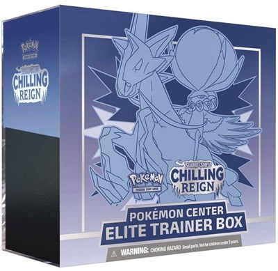 Chilling Reign Pokemon Center Elite Trainer Box [Ice Rider Calyrex] (Exclusive) (PC ETB)
