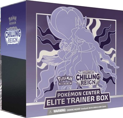 Chilling Reign Pokemon Center Elite Trainer Box [Shadow Rider Calyrex] (Exclusive) (PC ETB)