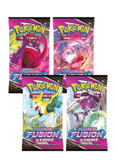 Fusion Strike Booster Pack Art Bundle [Set of 4] (BP)