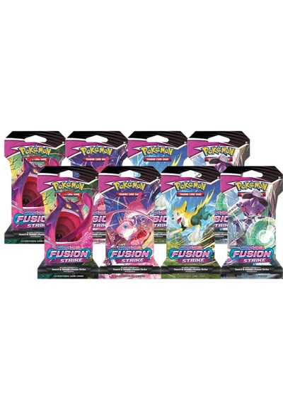 Fusion Strike Sleeved Booster Pack Bundle [Set of 8] (SBP)