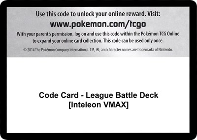 Code Card - League Battle Deck [Inteleon VMAX] (LBD)