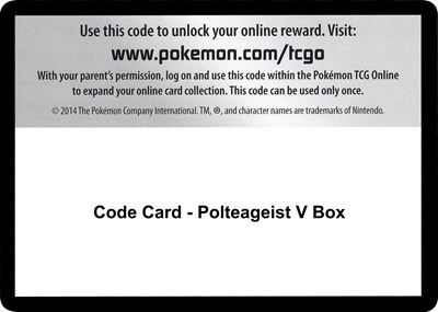 Code Card - Polteageist V Box