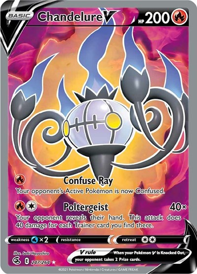 Chandelure V (Full Art) (FA)