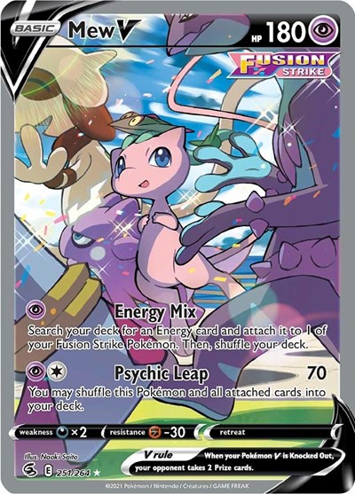 Mew V (Alternate Full Art) (FA)