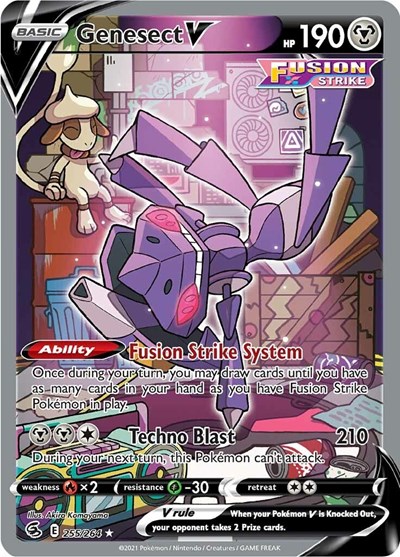 Genesect V (Alternate Full Art) (FA)