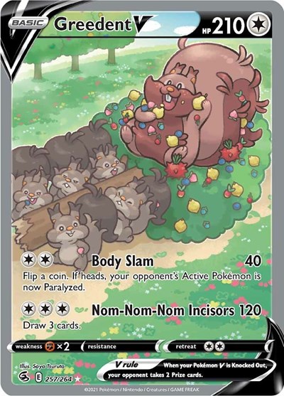 Greedent V (Alternate Full Art) (FA)