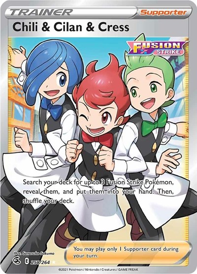 Chili & Cilan & Cress (Full Art) (FA)