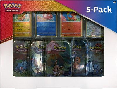Kanto Friends Mini Tins 5-Pack (MBT)