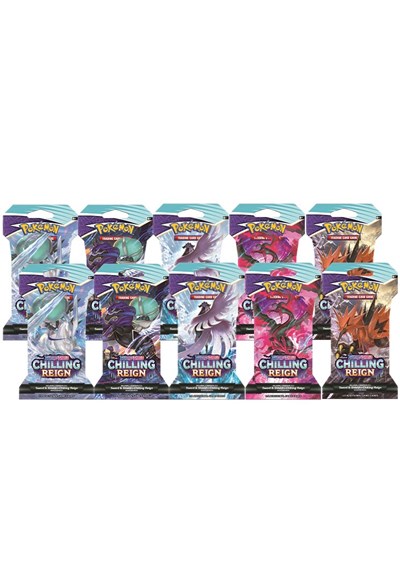 Chilling Reign Sleeved Booster Pack Bundle [Set of 10] (SBP)