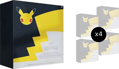 Celebrations Pokemon Center Elite Trainer Box Case (Exclusive) (PC ETB)