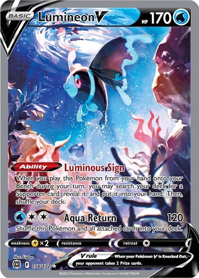Lumineon V (Alternate Full Art) (FA)