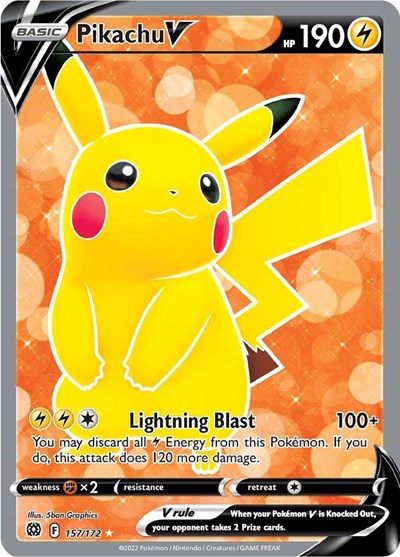 Pikachu V (Full Art) (FA)