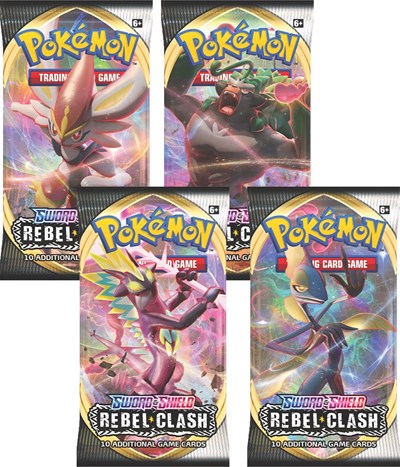 Rebel Clash Booster Pack Art Bundle [Set of 4] (BP)
