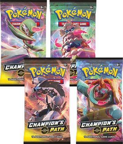 Champion's Path Booster Pack Art Bundle [Set of 4] (BP)
