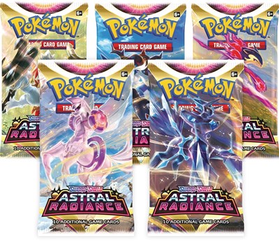 Astral Radiance Booster Pack Art Bundle [Set of 5] (BP)