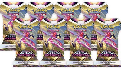 Astral Radiance Sleeved Booster Pack Bundle [Set of 8] (SBP)