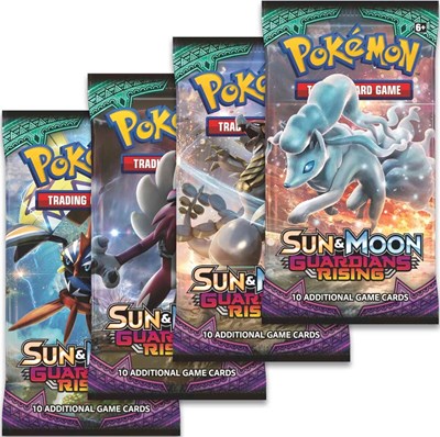 Guardians Rising Booster Pack Art Bundle [Set of 4] (BP)