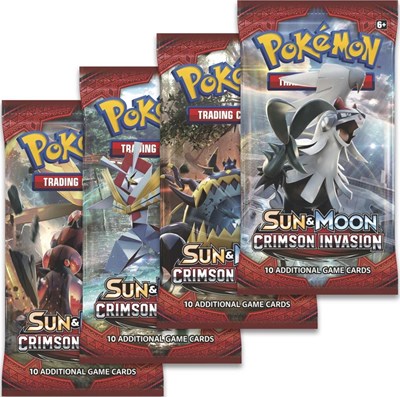 Crimson Invasion Booster Pack Art Bundle [Set of 4] (BP)