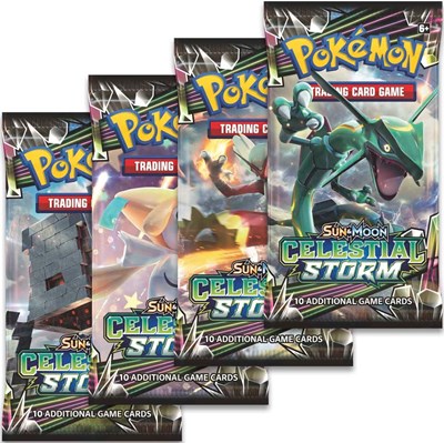 Celestial Storm Booster Pack Art Bundle [Set of 4] (BP)