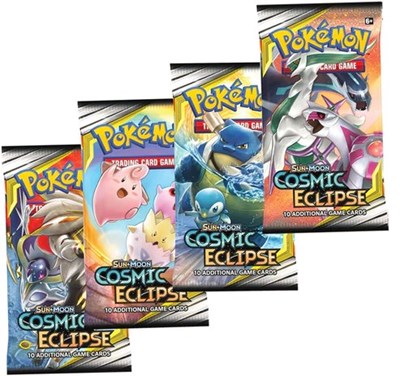 Cosmic Eclipse Booster Pack Art Bundle [Set of 4] (BP)