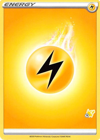 Lightning Energy (#11 Pikachu Stamped)
