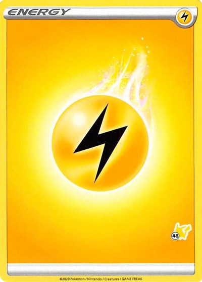 Lightning Energy (#48 Pikachu Stamped)