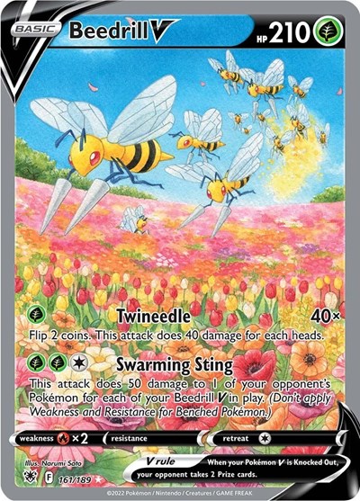 Beedrill V (Alternate Full Art) (FA)
