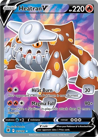 Heatran V (Full Art) (FA)
